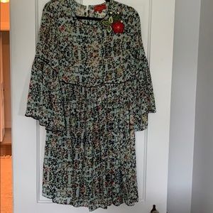 Anthropologie dress. Midi and floral.